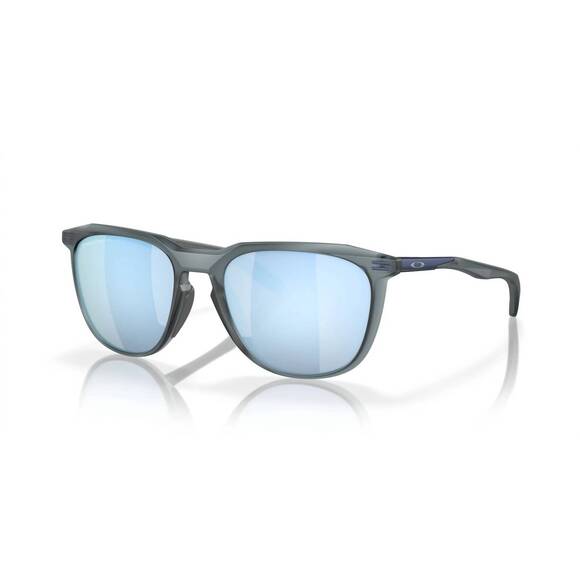 NEW OAKLEY men's thurso sunglasses in matte crystal black/prizm deep water polar